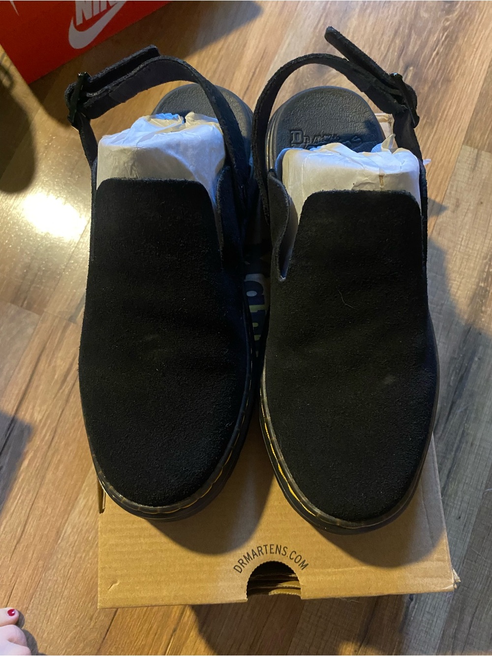 Dr martens Carlson mule black womens size 7